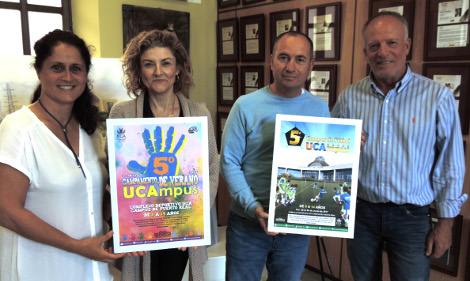 La UCA presenta la V edición del Campus de Fútbol y del Campamento Infantil de Verano ‘UCAmpus’