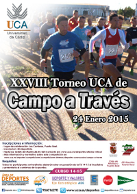 Ocho alumnos de la UCA competirán en el  Campeonato Andaluz Universitario de Campo a Través
