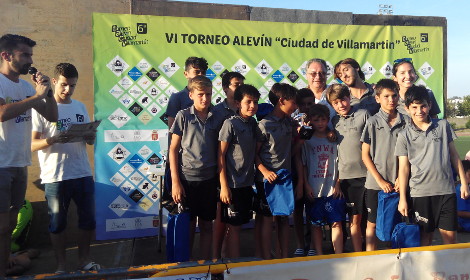 La Universidad de Cádiz y el Aula de Fútbol, presentes en el 6º Torneo Alevín de Villamartín