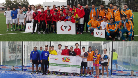 La UCA participa en el III Torneo Transfronterizo de Deporte Universitario en Évora (Portugal)