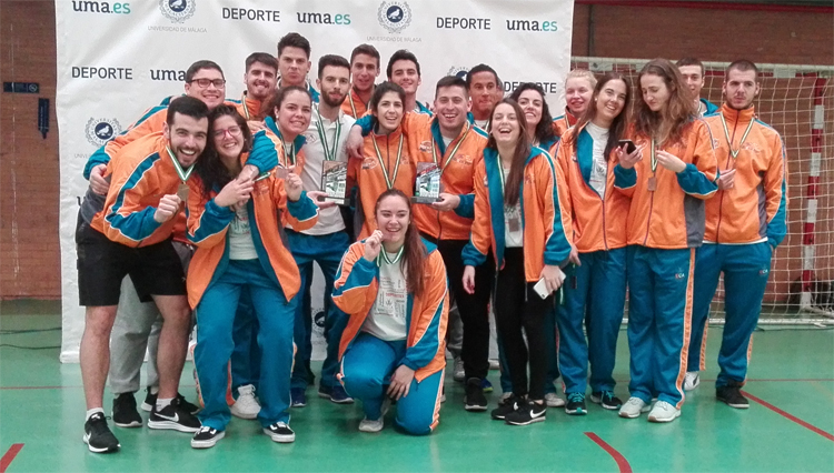 2 Bronces para las selecciones de Voleibol de la UCA en los Campaonatos de Andalucía Universitarios