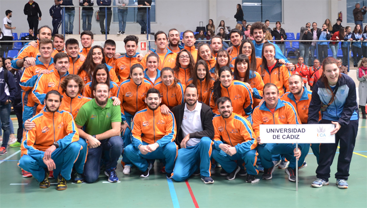 La UCA participó en la clausura de los Campeonatos de Andalucía Universitarios en Almería
