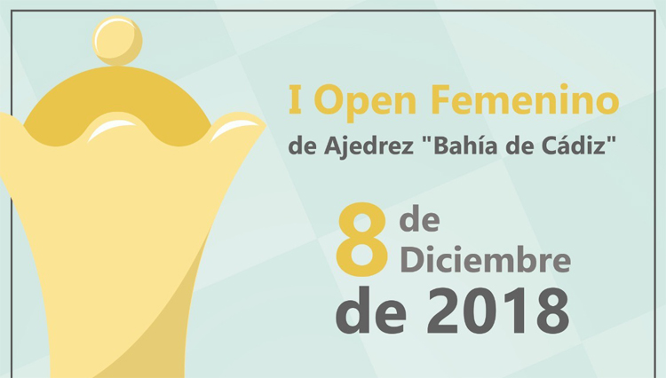 La jugadora del club Oromana de Sevilla, Mariela Perera, ganadora del I Open femenino de Ajedrez “Bahía de Cádiz”.