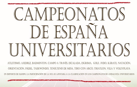 La Universidad de Cádiz participa en los Campeonatos de España Universitarios de Tenis de Mesa