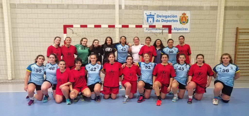 Los equipos UCA de Balonmano visitan al C.D. Ciudad de Algeciras en su preparación para los CAU 2019