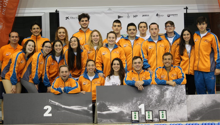 La UCA consigue 27 medallas en los Campeonatos de Andalucía Universitarios de Natación y Natación Adaptada