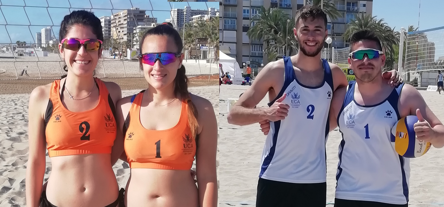 La UCA se queda a un sólo partido para las medallas en los Campeonatos de España de Voley Playa