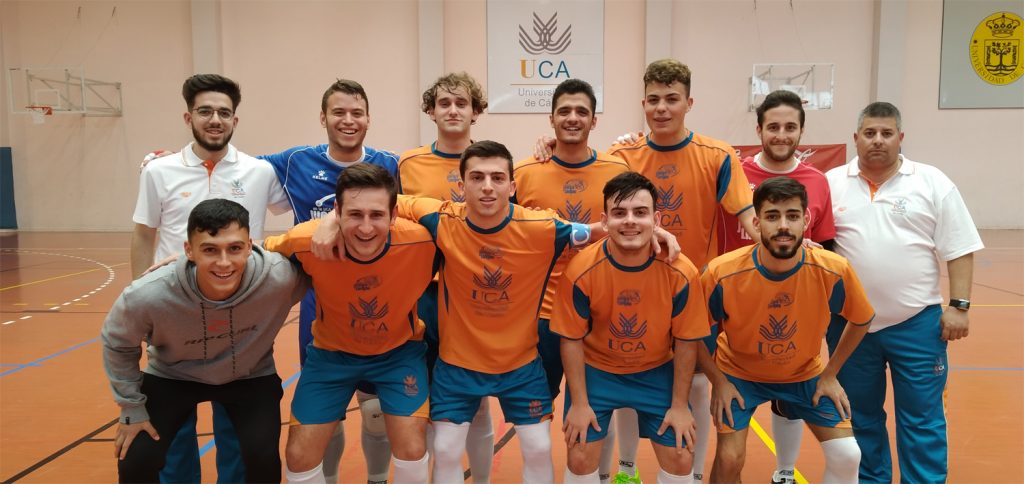 El equipo de fútbol sala masculino consigue la clasificación para la fase final de los Campeonatos de Andalucía Universitarios 2020