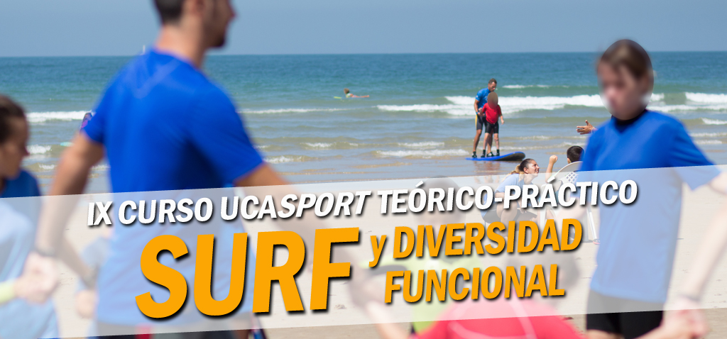 IX Curso UCASport de Surf y Diversidad Funcional