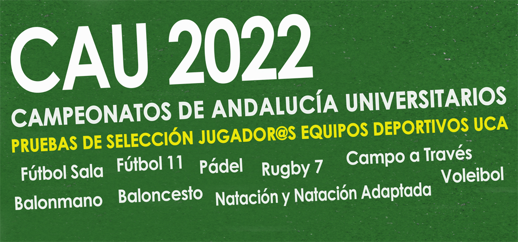 Pruebas de selección Campeonatos Andaluces Universitarios 2022