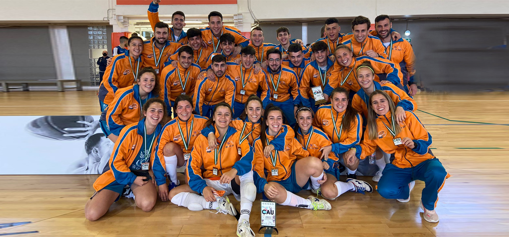 Los equipos UCA de fútbol sala obtienen el tercer puesto en el Andaluz Universitario