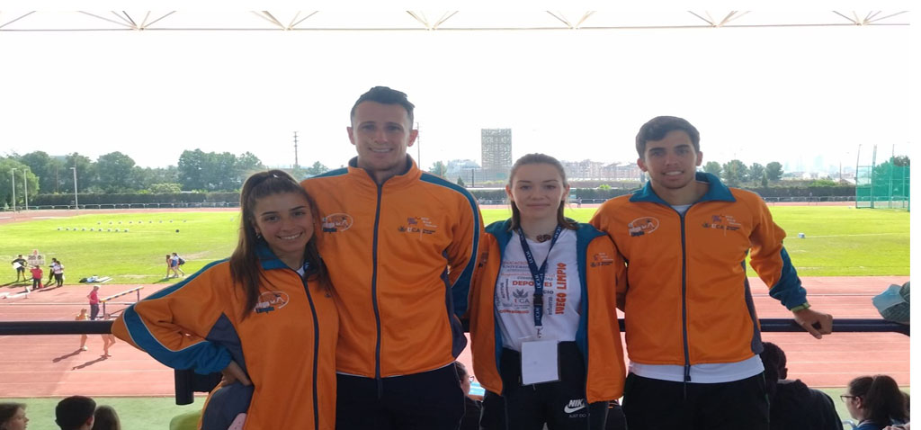 Dos estudiantes UCA, medallistas en el Campeonato de España Universitario de Atletismo.