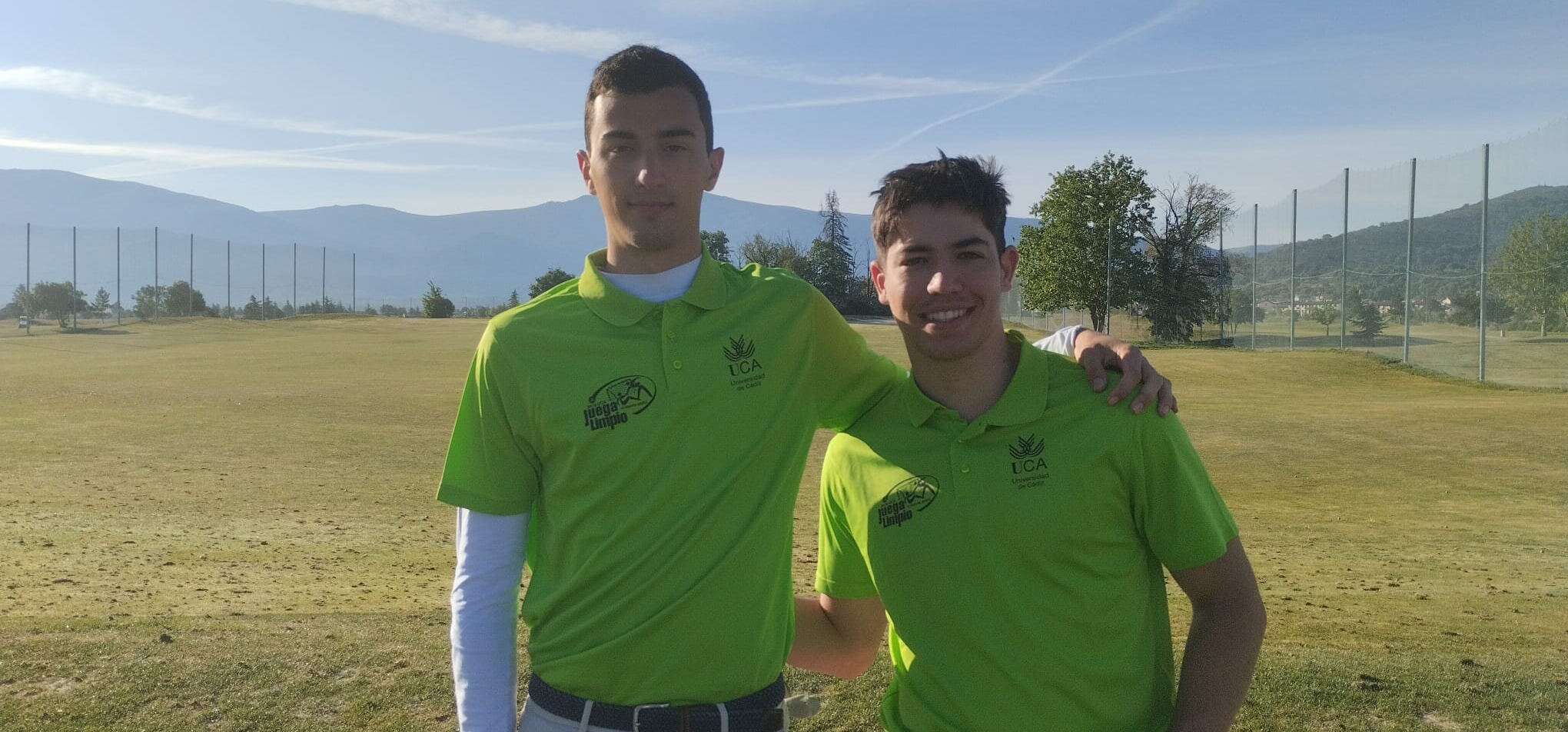 Dos estudiantes UCA, en el Campeonato Universitario de España de golf