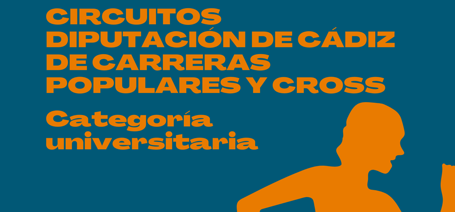 Circuitos Diputación de Cádiz de Carreras Populares y de Cross con categoría universitaria