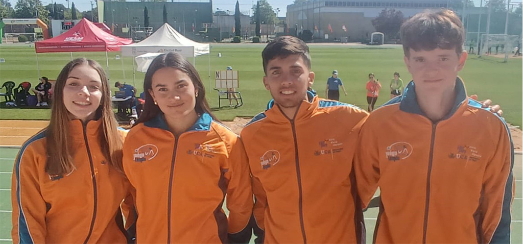 Meritoria participación de los atletas de la UCA en el Campeonato de España Universitario de Atletismo