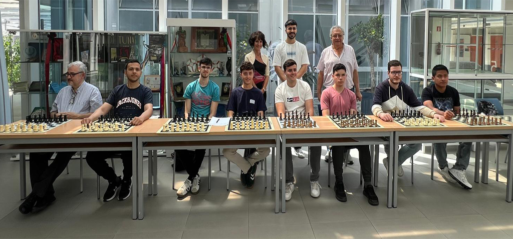 La ETSIA del campus Bahía de Algeciras, sede de un webinar y una simultánea de ajedrez del Área de Deportes