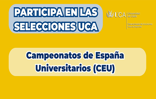 IMG Participa en las selecciones UCA – Campeonatos de España Universitarios