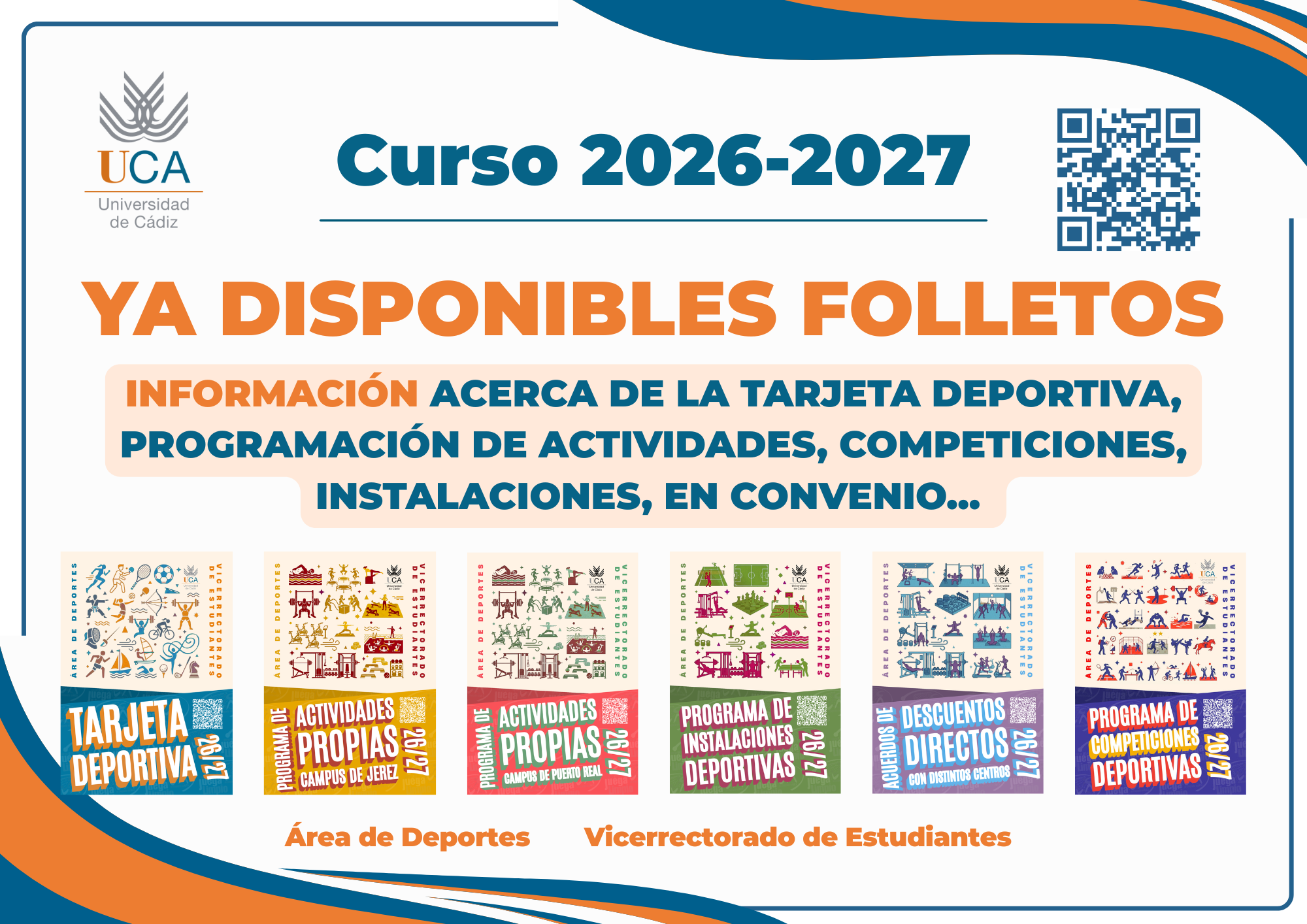 Consulta los folletos del curso 26/27